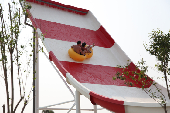 Funnuy Custom Slides น้ำสวนสนุกบูมเมอแรงภาพนิ่ง Aqua สำหรับ 2 คน Family Fun