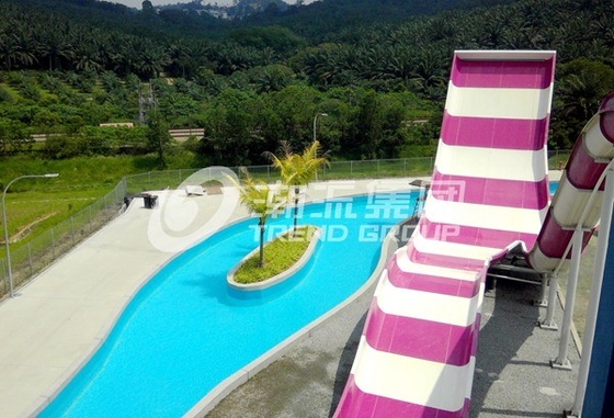 Outdoor Water Slides สวนสนุกบูมเมอแรงภาพนิ่งน้ำสำหรับ 2 ท่าน