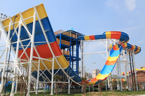 ยักษ์บูมเมอแรงไฟเบอร์กลาสภาพนิ่งน้ำแอช / DSM เรซิ่น, 18.75m แพลตฟอร์มสูง