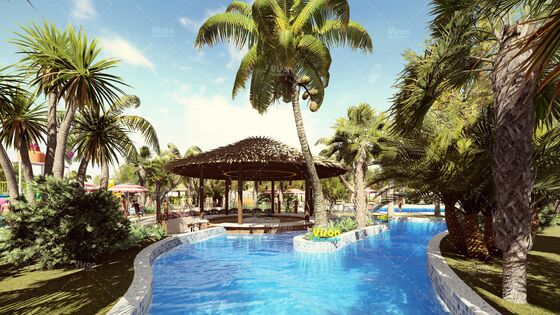 สไลเดอร์น้ำไฟเบอร์กลาสขนาดใหญ่สำหรับสวนสนุกและรีสอร์ท