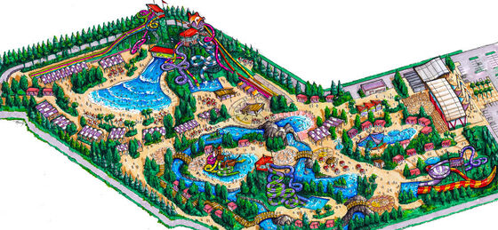 Waterpark Conceptual Design สวนน้ำออกแบบสวนน้ำแบบกำหนดเอง