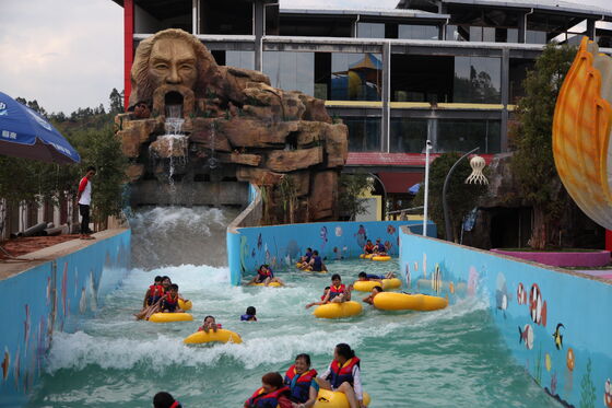 Torrent River Rapids River with Hydraulic Pneumatic Flow System Corrosion-Resistant Water Pump and High Throughput