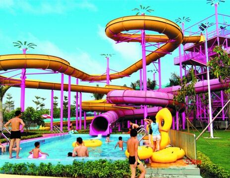 สไลด์น้ําแบบสไพร่หลายเลนที่กําหนดเองสําหรับสวนน้ํา - ผู้ผลิตที่ได้รับการตรวจสอบจาก SGS