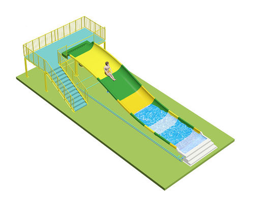 ครอบครัวเด็กน้ําสไลด์สําหรับ Aqua Park วัสดุไฟเบอร์กลาส