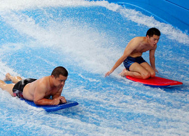 ที่กำหนดเองการไหลของไรเดอร์คลื่นไฟเบอร์กลาสเครื่องท่องสวนสนุกสำหรับสวนน้ำ