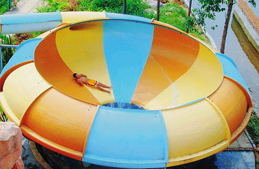 อุปกรณ์เล่นน้ำกลางแจ้ง, ไฟเบอร์กลาสสไลด์ Space Bowl สำหรับ Theme Park