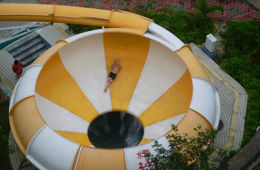 อุปกรณ์เล่นน้ำกลางแจ้ง, ไฟเบอร์กลาสสไลด์ Space Bowl สำหรับ Theme Park