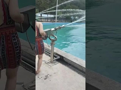 อุปกรณ์ปาร์คสเปรย์ที่กําหนดเอง ปืนสเปรย์น้ําจากไฟเบอร์กล๊าส พร้อมสไลด์น้ําจาก SGS